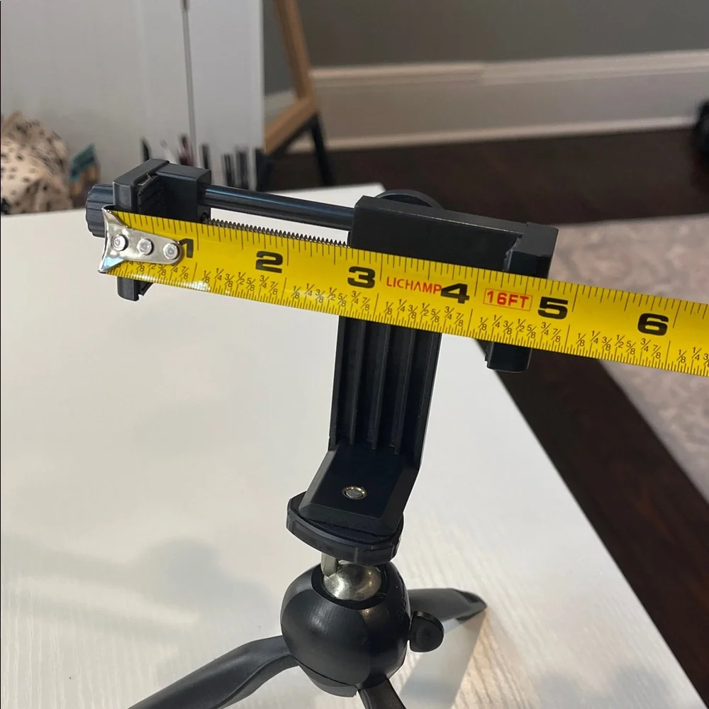 Black Adjustable Tripod Stand